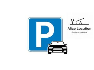 Place de parking couverte dans une résidence neuve sécurisée