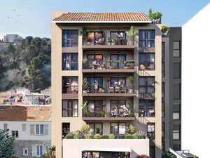 Nice - Programme neuf - 3 pièces avec balcon et parking.