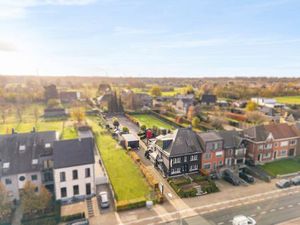 Gebouw waar het gezellige restaurant