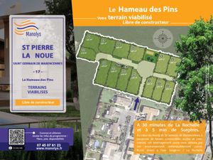 Vente terrain 354 m² Le Thou (17290)