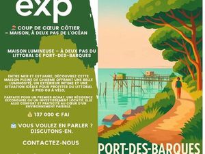 Vente maison 4 pièces 66 m² Port-des-Barques (17730)