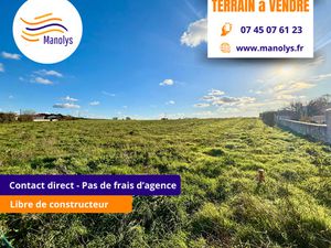 Vente terrain 600 m² Rochefort (17300)