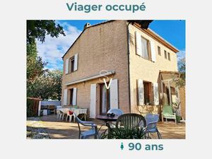 Viager occupé - Maison T5 de 113 m2 avec parking et garage fermé - Monsieur 90 ans