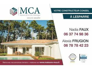 Vente terrain 495 m² Hourtin (33990)