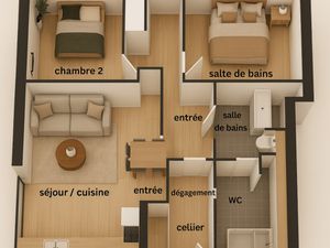 APPARTEMENT DE TYPE 3 ST ANDRE DE CUBZAC EXCLUSIVITÉ FCPI