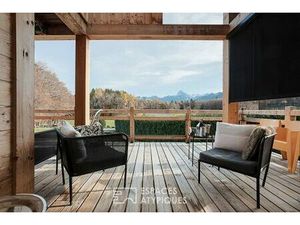 Chalet d'architecte avec vue imprenable sur la Dent d'Oche