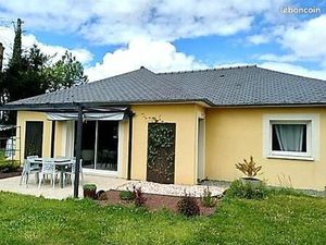 Pledran Maison de plein pied 102m2 sans vis a vis terrain1500m2