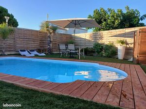 Villa meublée 110 m² avec piscine à Mèze