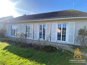 Maison plain-pied à vendre - 6 pièces 103m² avec jardin