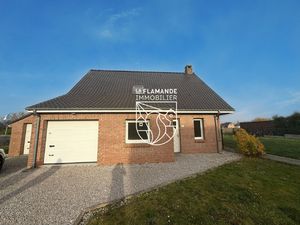 Maison de 121m2 avec double garage à WALLON-CAPPEL