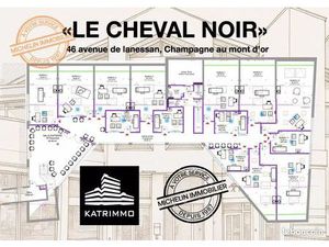 Local 25 m² Champagne-au-Mont-d'Or