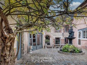 Maison de village avec cour intérieure