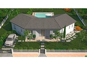 Terrain avec maison neuve à vendre