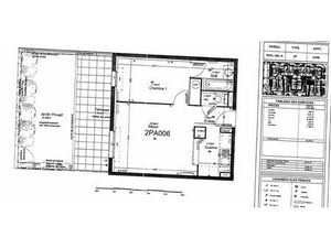 F2 44m2 avec terrasse et jardinet