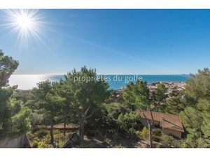 Sète  mont Saint Clair sud  propriété avec vue mer exception