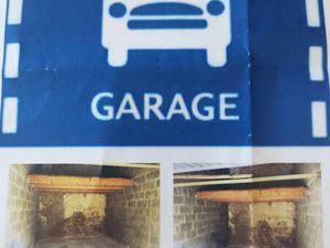 Location d'un garage fermé à La rochelle ( rue de Passy - quartier Laleu ) ) de 14m2