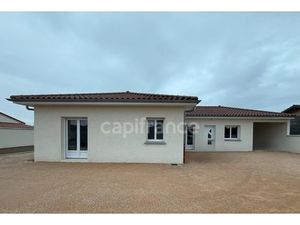 Maison contemporaine de 2024 – 133 m² – 3 chambres – Terrain 781 m² hors lotissement