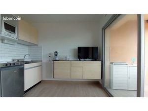 Studio proche mer  à partir du 1er janvier  location au mois
