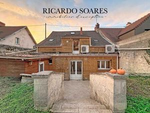 60700 PONT-SAINTE-MAXENCE / MAISON DE VILLE AU CHARME ANCIEN 133m² / 4 CHAMBRES / TERRAIN 