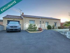 Pavillon de plain-pied de 106 m2 habitable  parfaitement entretenu  lumineux et idéalement