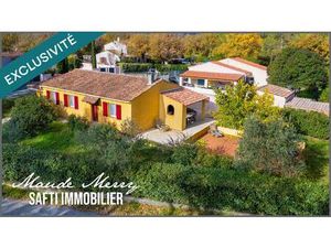 Maison de plain-pied de 90 m2 - 3 chambres - garage de 20 m2 - climatisation réversible ga