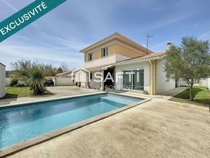 Elégante maison contemporaine avec piscine