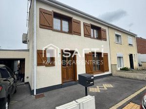 Secteur calme  semi-individuelle de 105m2  3chambres  garage...