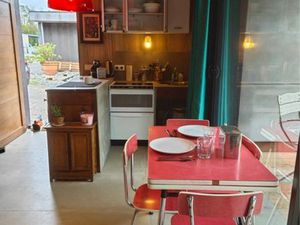 Loue studio meubler avec jardin et terrasse