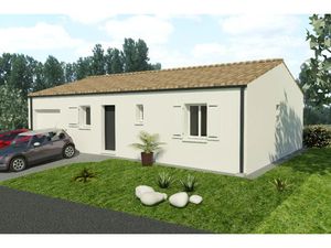 Vente maison neuve 3 pièces 70 m² à Meschers-sur-Gironde (17132)  249 850 €