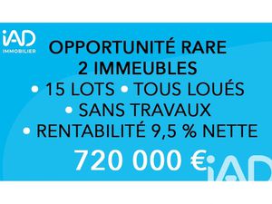 Vente Immeuble 501 m²