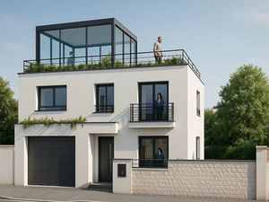 Terrain 700 m² avec permis de construire