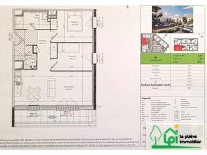 Vente appartement 1 pièce 30.36 m² à Bretteville-sur-Odon (14760)  213 000 €