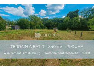 Vente Terrain à Plouha (22580) : à vendre / 840m² Plouha
