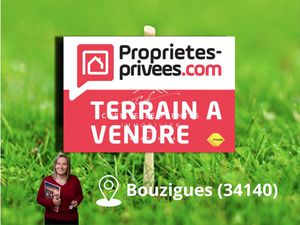 HERAULT - BOUZIGUES (34140) - TERRAIN A BATIR - 471M2