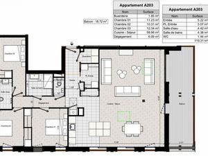 Appartement de standing à Morillon