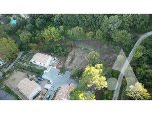 Terrain viabilisé à Draguignan col de l'ange de 803 m² Lot 5  pour une maison de 120 45m²