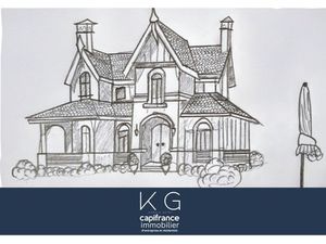 Blonville-sur-Mer  maison à vendre de 115 m² avec 4 chambres dont une de plain-pied  à seu