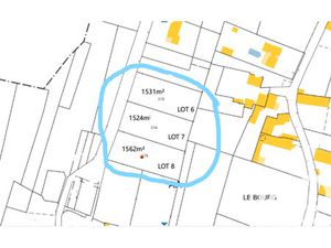 Vente Terrain à bâtir 1 562 m²