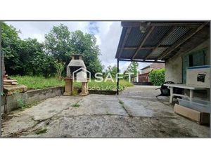 Maison T3 de 111 m²  jardin et atelier