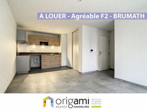 Location Appartement 2 pièces 37m² BRUMATH 67170
