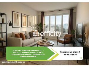 Annonce vente appartement 3 pièces de 62m2 à Chilly mazarin (91380) - ParuVendu.fr ref 992