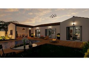 Vente maison neuf 5 pièces 129m2 Sainte-Soulle - 354000 € - Surface Privée