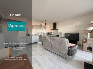 Achat Appartement 3 pièces 68m² NANTES 44300