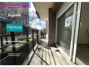 Location Appartement 2 pièces 43m² NANTES 44300