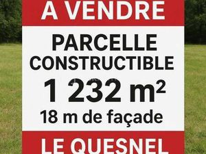 Terrain constructible à vendre