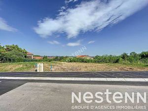 Terrain constructible viabilisé à vendre