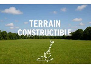 Terrain constructible à vendre