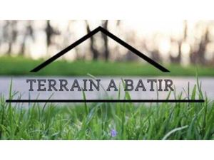 Terrain constructible viabilisé à vendre