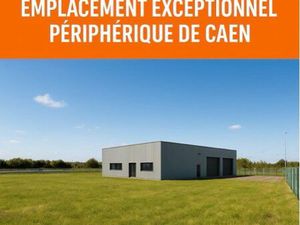 Terrain 6 000 m² + bâtiment 200 m² – Emplacement exceptionnel périphérique de Caen