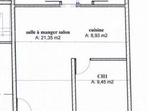 Appart F3 climatisé 65m2 dans petite résid.privative de 2 lots